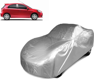 Tip Top Sales Car Cover For Renault Pulse (Without Mirror Pockets)(Silver)