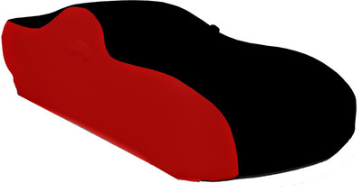 COVERWELL Car Cover For Hyundai Eon(Black, Red)