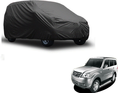 Auto Hub Car Cover For Tata Sumo (Without Mirror Pockets)(Grey)