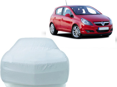 P Decor Car Cover For Opel Corsa (Without Mirror Pockets)(Silver)
