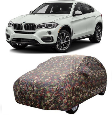 MoTRoX Car Cover For BMW X6 (With Mirror Pockets)(Multicolor)