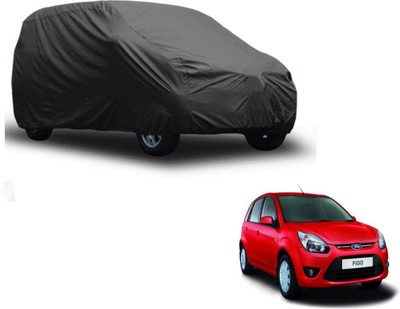 Auto Hub Car Cover For Ford Figo (Without Mirror Pockets)(Grey)
