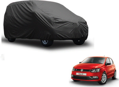 Auto Hub Car Cover For Volkswagen Polo GT (Without Mirror Pockets)(Grey)