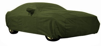 Add Vibes Car Cover For Ford Fiesta Classic (With Mirror Pockets)(Green)