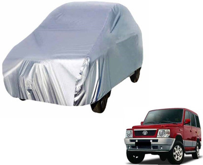 Auto Hub Car Cover For Tata Sumo (Without Mirror Pockets)(Silver)