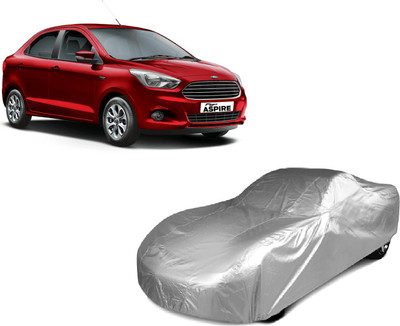 Rock Car Cover For Ford Figo Aspire (Without Mirror Pockets)(Silver)