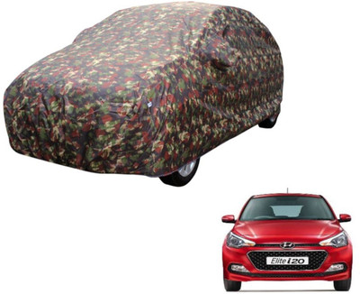 Auto Hub Car Cover For Hyundai Elite i20 (Without Mirror Pockets)(Multicolor)