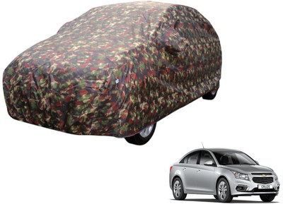 Auto Hub Car Cover For Chevrolet Cruze (Without Mirror Pockets)(Multicolor)