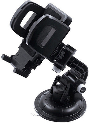 Hi Tech Car Mobile Holder for Windshield Black Hi Tech Car Mobile Holders
