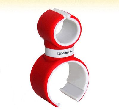 

Xenomix Car Mobile Holder for AC Vent, Steering, Headrest(Red, White)