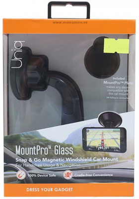 

Uniq Car Mobile Holder for Windshield(Black)