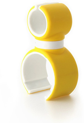 

Xenomix Car Mobile Holder for Steering, Headrest, AC Vent(Yellow, White)