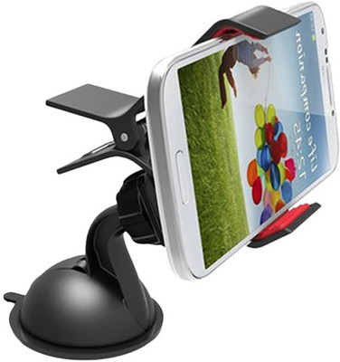 

P A Car Mobile Holder for Windshield(Black)