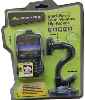 

Bracketron Car Mobile Holder for Windshield(Black)