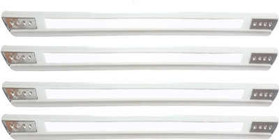 AuTO ADDiCT Plastic Car Bumper Guard(White, Pack of 4, Hyundai, Tucson)