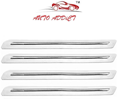 AuTO ADDiCT Plastic Car Bumper Guard(White, Pack of 4, Hyundai, Elantra)