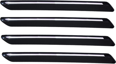 Auto Hub Plastic Car Bumper Guard(Black, Pack of 4, Hyundai, Grand i10) available at flipkart for Rs.649