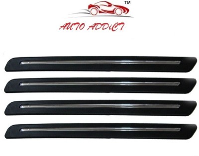 AuTO ADDiCT Plastic Car Bumper Guard(Black, Pack of 4, Maruti, Alto K10)
