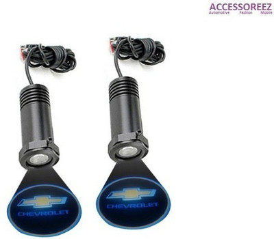 

ACCESSOREEZ 5896347 Stick on Door Ghost Shadow Car Fancy Lights(White)