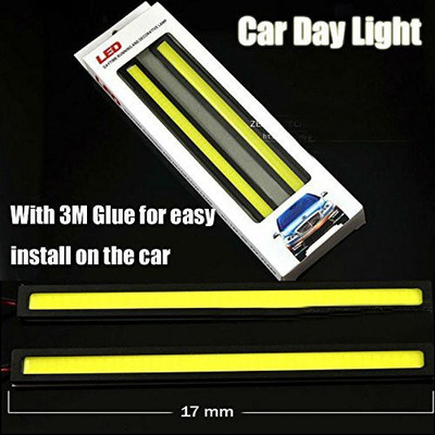 

ROMIC M-10308 Generic Waterproof LED Running Light (White) Car Fancy Lights(White)