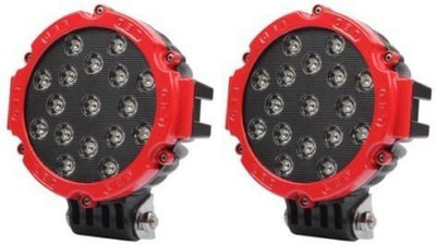 

Truelinks 2pcs Red 51w Round 7" Led Spot Light Car Fancy Lights(White)