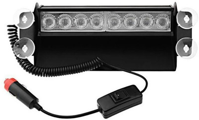 

Bikers World 8 Led Red Blue Windshield Flashing Strobe Lamp Lights Car Fancy Lights(Multicolor)