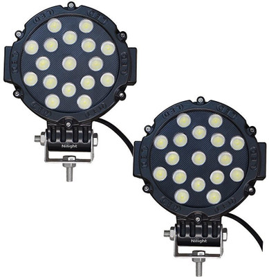 

Truelinks 2pcs Black 51w Round 7" Led Spot Light Car Fancy Lights(White)