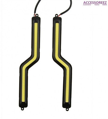 

ACCESSOREEZ ACDRZS78 Z Shape LED DRL Blue Car Fancy Lights(Blue)