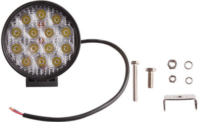 

Truelinks 42 Watt 14LED's Round bar Light Car Fancy Lights(White)