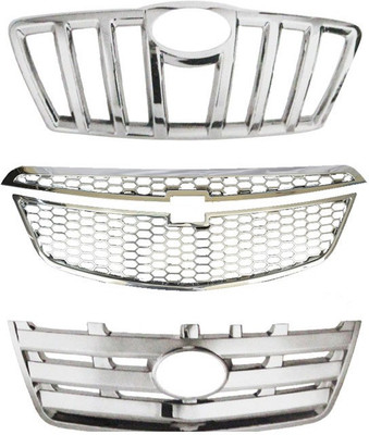 

Speedwav 23031 Front Chrome Grill Covers Car Grill Cover(Plastic Toyota Innova)