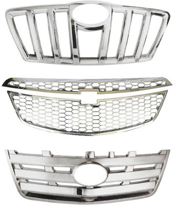 

Speedwav 23042 Front Chrome Grill Covers Car Grill Cover(Plastic Chevrolet Tavera)