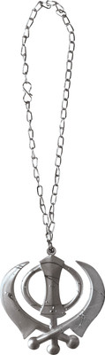 

ManeKo Sikh Symbol Silver Khanda Car Hanging Ornament(Pack of 1)