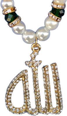 premang decors Studded Allah in Crystal Beads Car Hanging Ornament(Pack of 1)