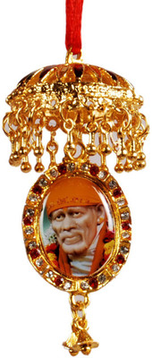 

Sigaram saibaba car hangingk34 Car Hanging Ornament(Pack of 1)