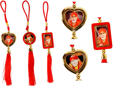

Sigaram Sai Baba Car Hanging Ornament(Pack of 3)