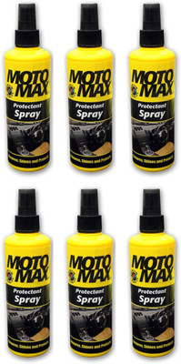 

Motomax Prtctnt - 06 Protectant Spray (Pack of 6) Vehicle Interior Cleaner(100 ml)