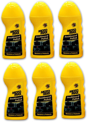 

Motomax Dshbrd-06 Gliding Wheels Dashboard Polish (Pack of 6) Vehicle Interior Cleaner(100 ml)
