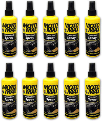 

Motomax Prtctnt-10 Protectant Spray (Pack of 10) Vehicle Interior Cleaner(100 ml)