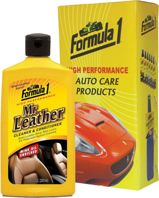 Buy Formula 1 Mr Leather 04114mak Vehicle Interior Cleaner 237 Ml On Flipkart Paisawapas Com