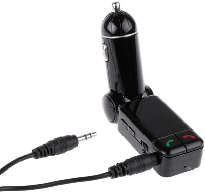VibeX v2.1+EDR Car Bluetooth Device with 3.5mm Connector, Audio Receiver, Car Charger, FM Player, FM Transmitter(Black) VibeX v2.1+EDR Car Bluetooth Device with 3.5mm Connector, Audio Receiver, Car Charger, FM Player, FM Transmitter(Black)