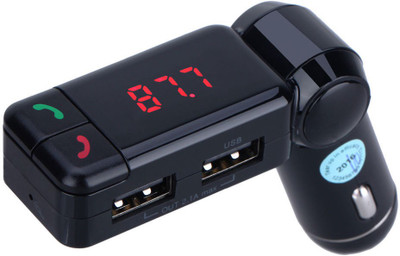 VibeX v2.1+EDR Car Bluetooth Device with 3.5mm Connector, Audio Receiver, Car Charger, FM Player, FM Transmitter(Black) VibeX v2.1+EDR Car Bluetooth Device with 3.5mm Connector, Audio Receiver, Car Charger, FM Player, FM Transmitter(Black)