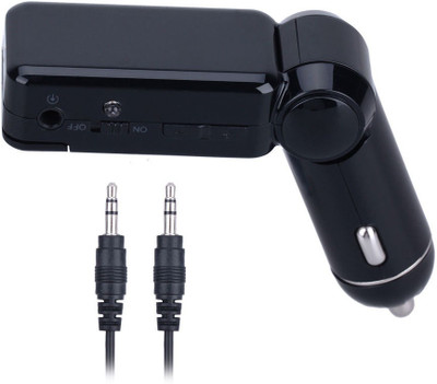 VibeX v2.1+EDR Car Bluetooth Device with 3.5mm Connector, Audio Receiver, Car Charger, FM Player, FM Transmitter(Black) VibeX v2.1+EDR Car Bluetooth Device with 3.5mm Connector, Audio Receiver, Car Charger, FM Player, FM Transmitter(Black)