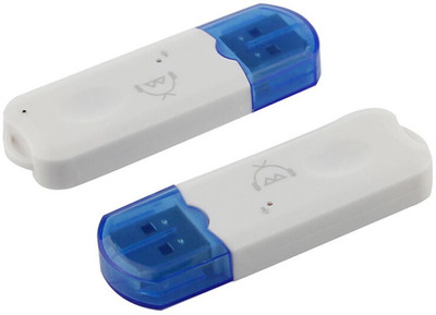 

A Connect Z v2.1+EDR Car Bluetooth Device with Adapter Dongle(White)