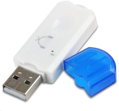 A CONNECT Z v2.1+EDR Car Bluetooth Device with FM Transmitter(White)