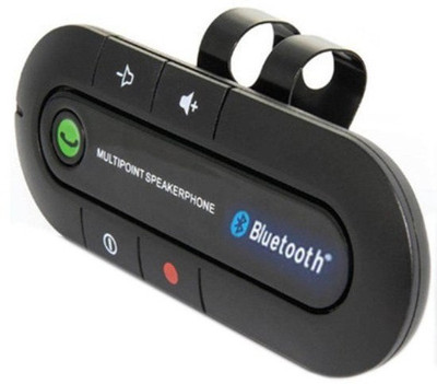 

RoQ v3.0 Car Bluetooth Device with USB Cable, Adapter Dongle, Car Charger(Black)