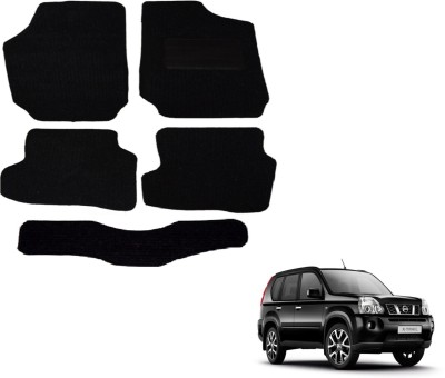 Auto Hub Fabric Standard Mat For  Nissan X-Trail(Black)