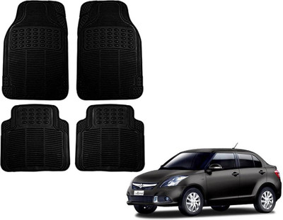 KOZDIKO Rubber Standard Mat For  Maruti Suzuki New Dzire(Black)