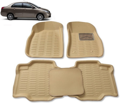 ReeTech Vinyl 3D Mat For  Tata Manza(Beige)
