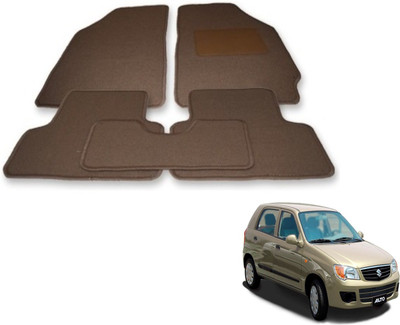 Auto Hub Fabric Standard Mat For  Maruti Suzuki Alto(Beige)