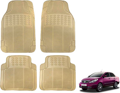 KOZDIKO Rubber Standard Mat For  Tata Manza(Beige)